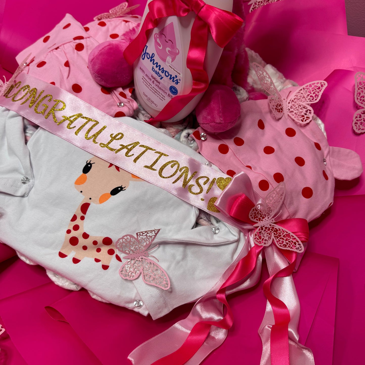 Giraffe Baby Bouquet