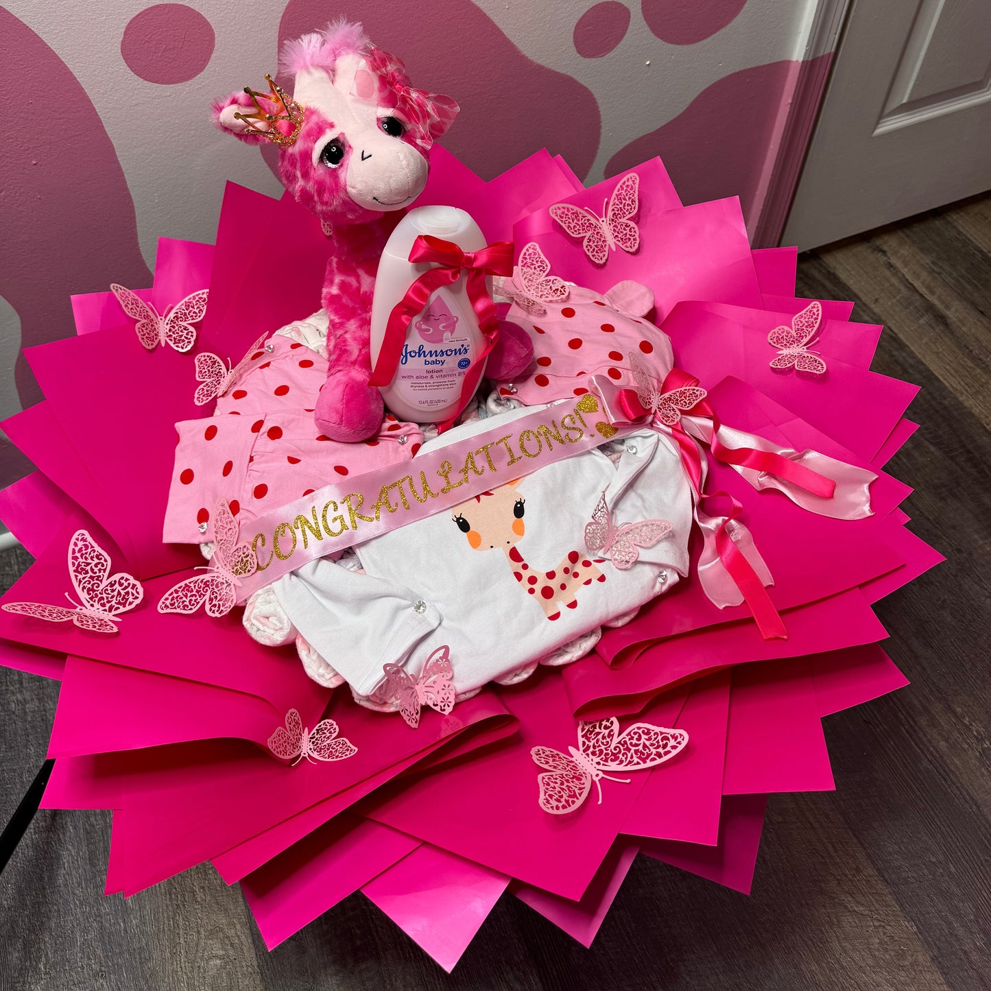 Giraffe Baby Bouquet