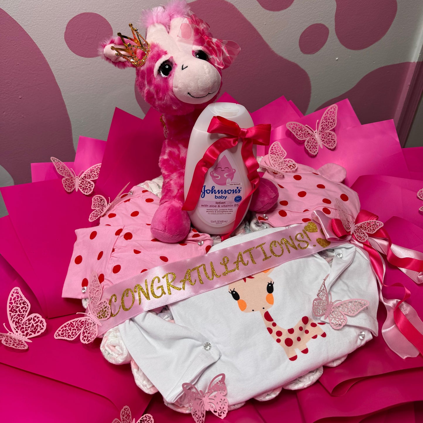 Giraffe Baby Bouquet