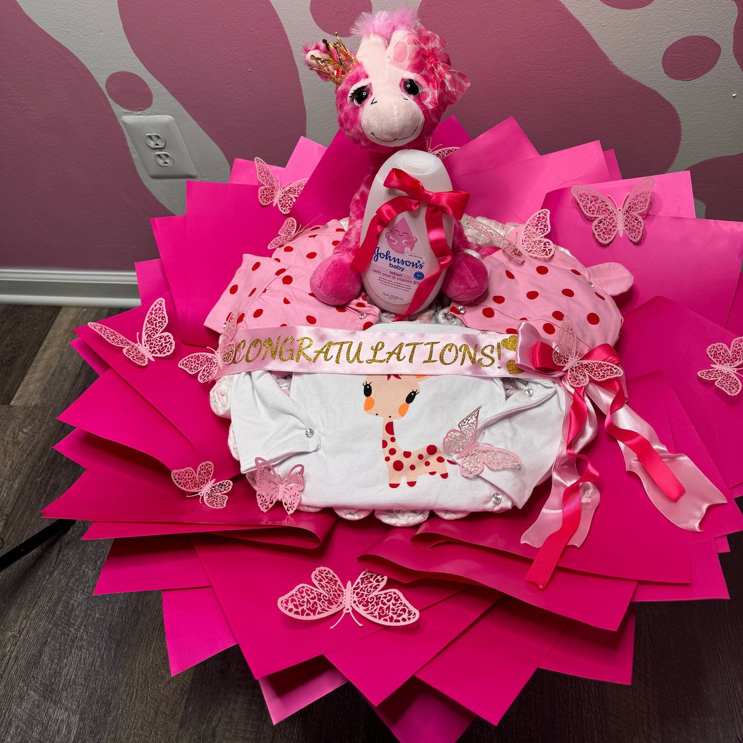 Giraffe Baby Bouquet